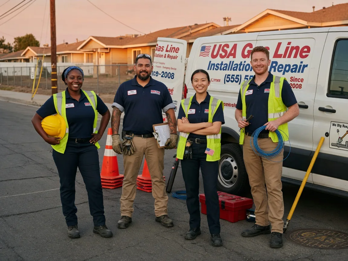 Gas Line Installation company in Opal, WY